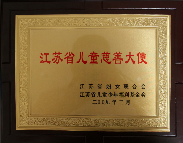 江苏省儿童慈善大使 